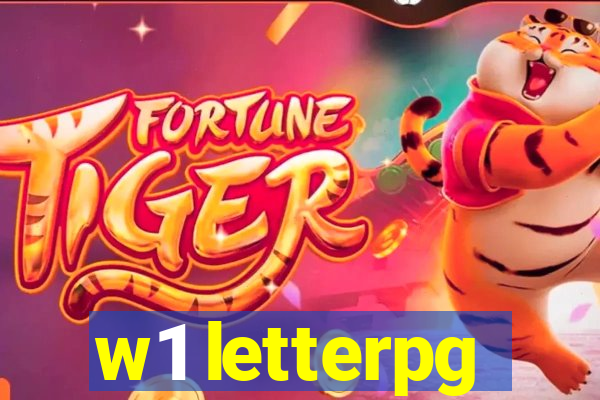 w1 letterpg